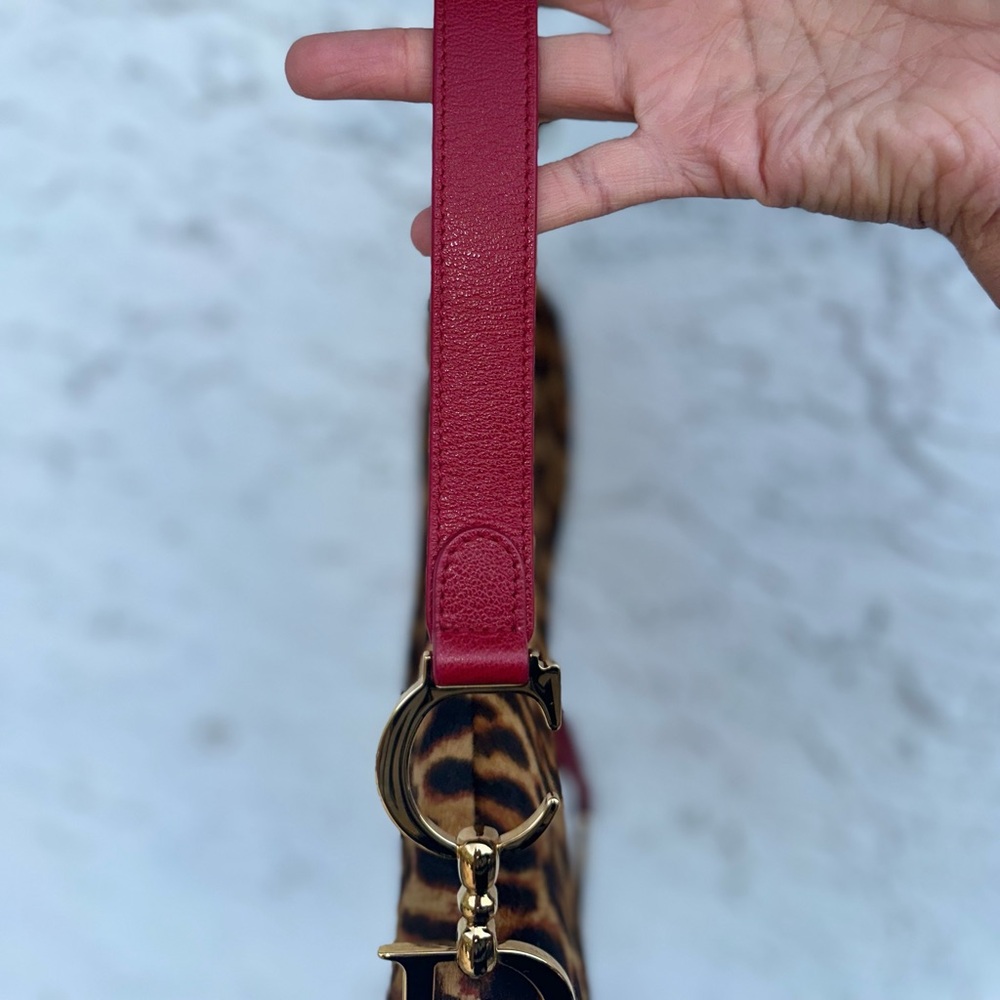 Dior PonyHair Calfskin Saddle Bag 🔥- REASONABLE OFFERS WELCOME - Picture 10 of 11